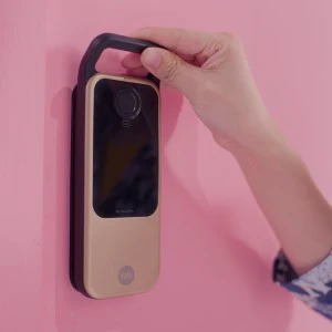 ByYou V Pro Smart Door Lock with 5 Way Unlocking Fingerprints, In-built Bluetooth, PIN Code, RFID Tag, Manual Key (Black/Gold) - Image 11