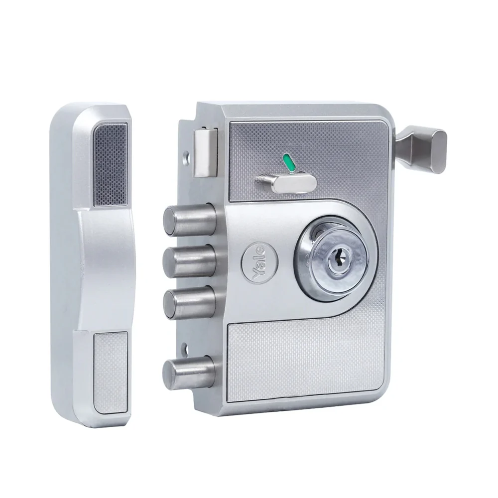 CBR-Cinco 500,Latch & DeadBolt Main Door Lock, Both Side Keys, Silver - Image 6