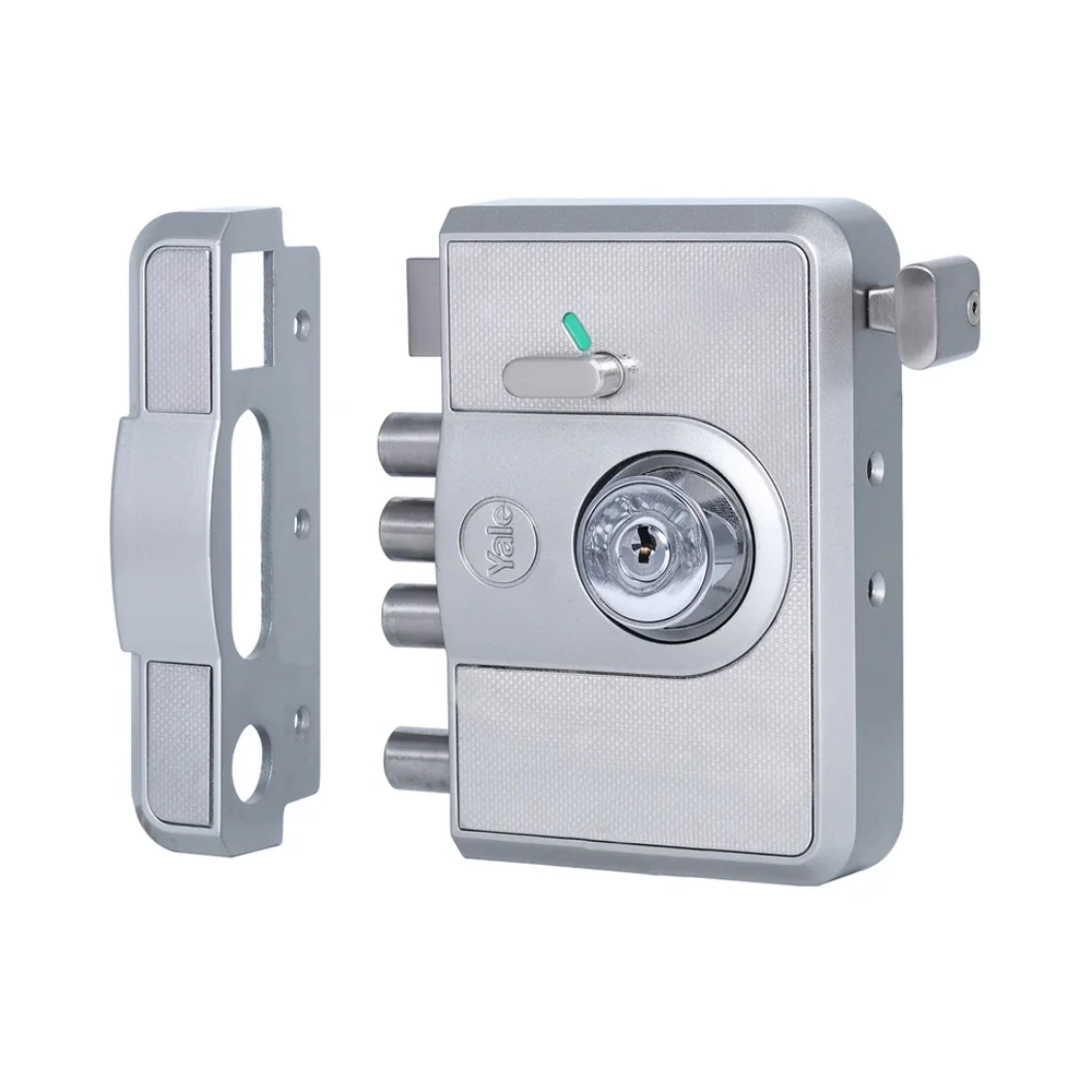 CBR-Cinco 500,Latch & DeadBolt Main Door Lock, Both Side Keys, Silver - Image 7