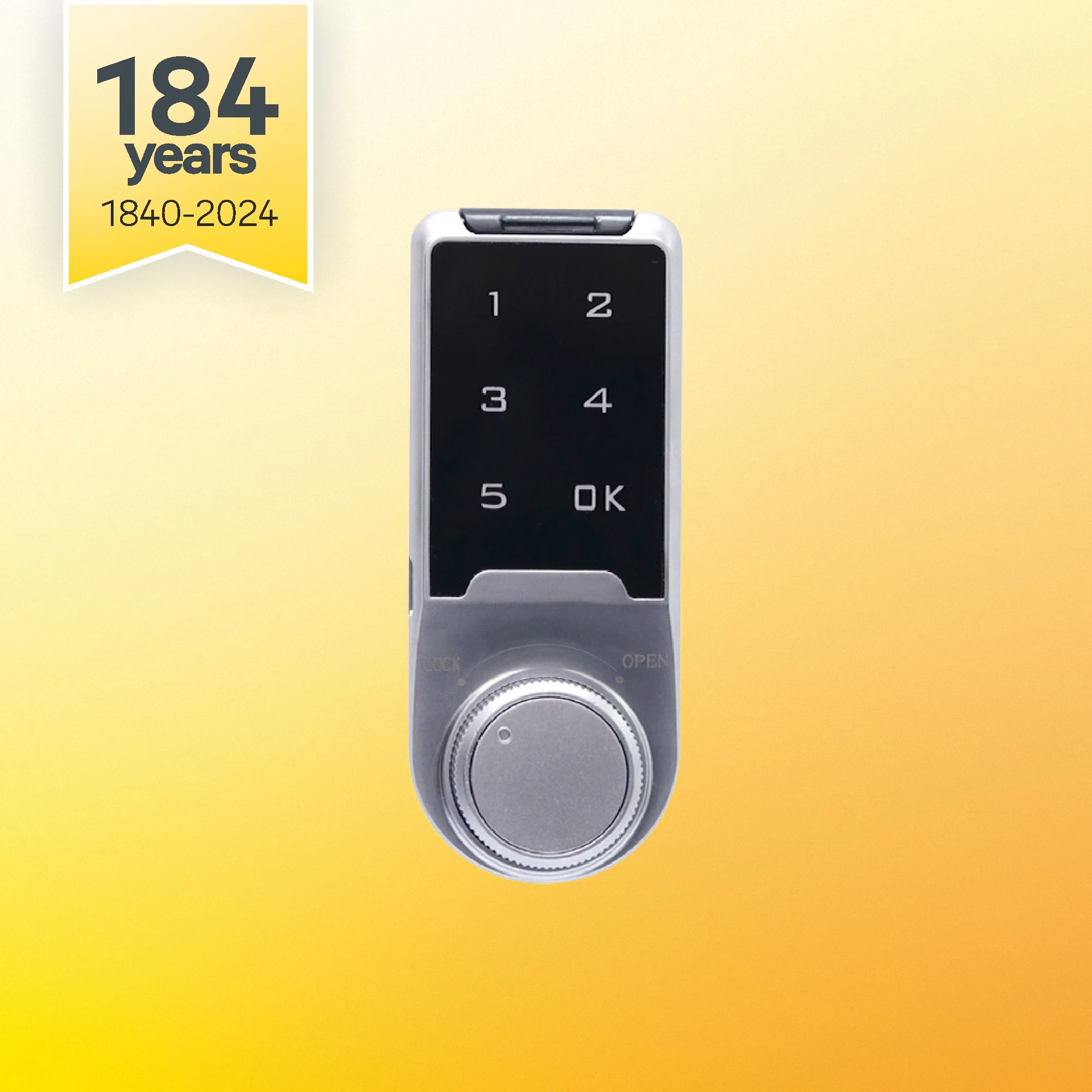 Mesh Pin Digital Wardrobe Lock for Wardrobes and Cabinets - Image 2
