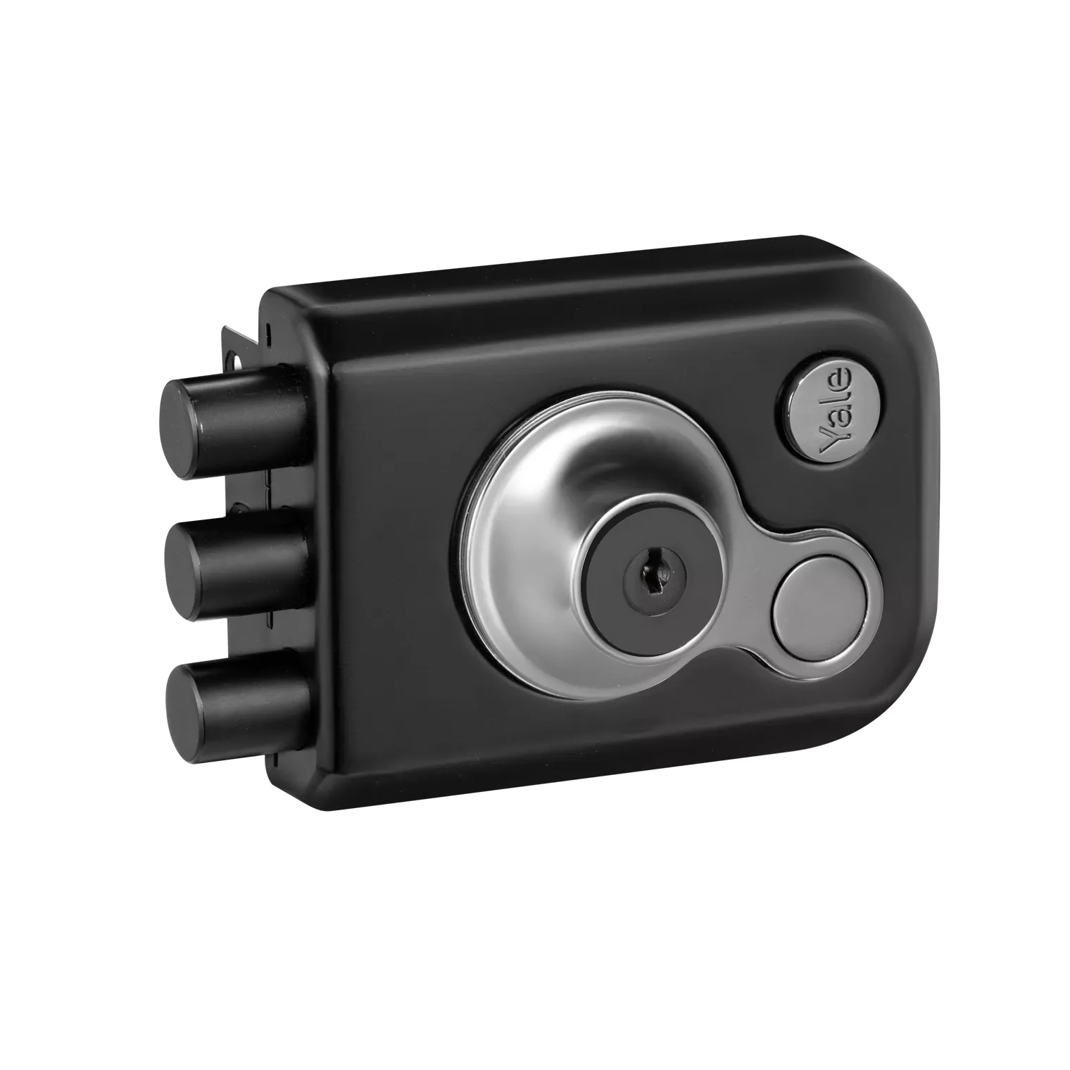 Yale Kratos™ Rim lock – 3 Deadbolt main door lock (KRT-3B-DC-BM/BN) Brass Matt (BM) / Brushed Nickel (BN) - Image 9
