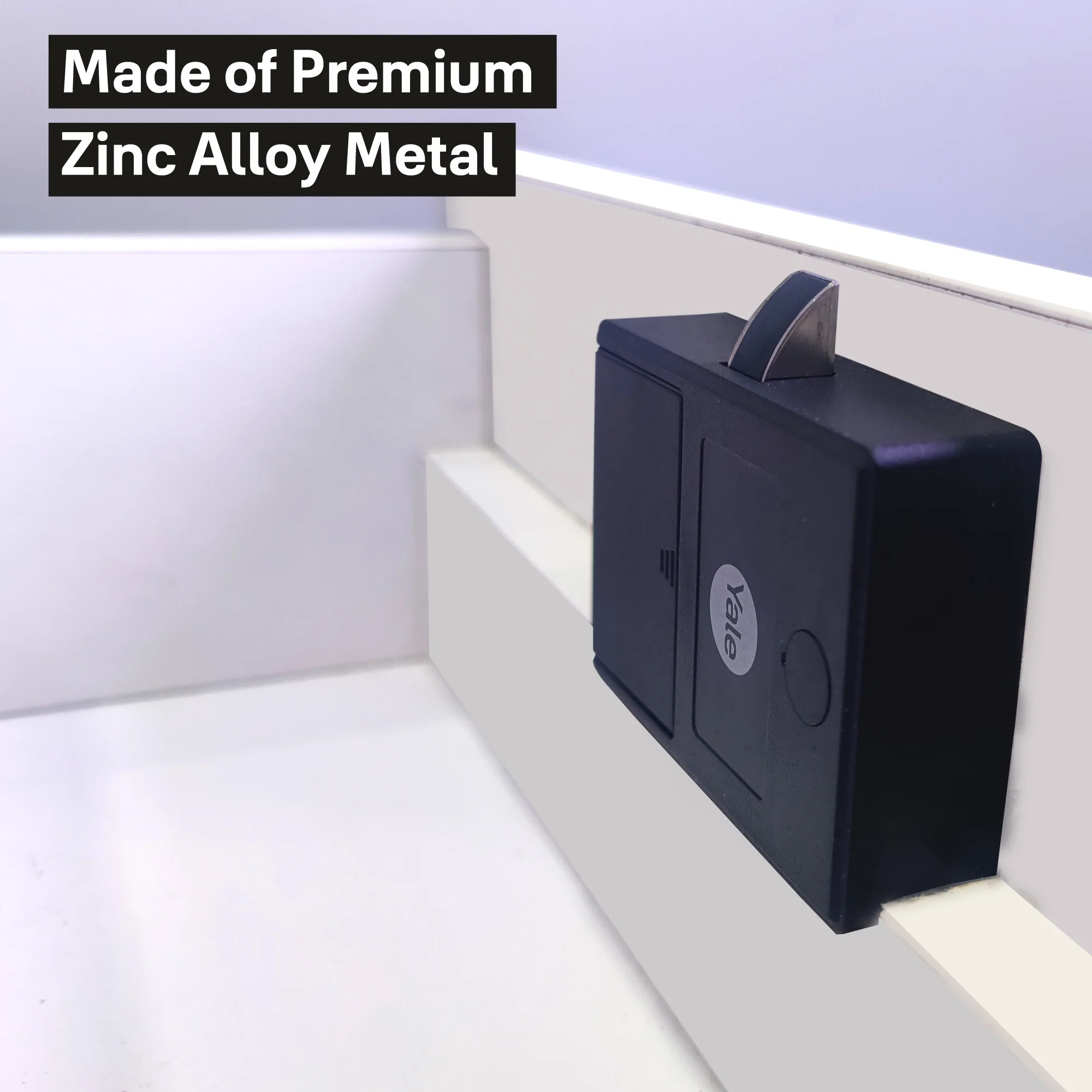 Special Bundle Offer - Zuri Smart Lock (Black) with YWLOL Digital Wardrobe Fingerprint Lock - Image 12