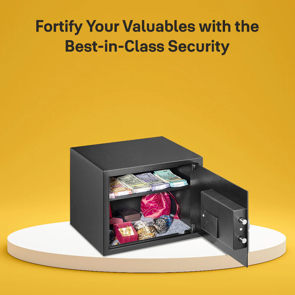 YSS/300/DB2 Home Security Safe locker with Pincode Access- Black - Image 10