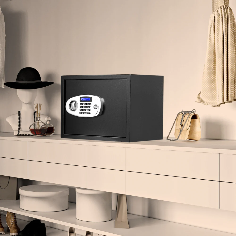 YSS/300/DB2 Home Security Safe locker with Pincode Access- Black - Image 14