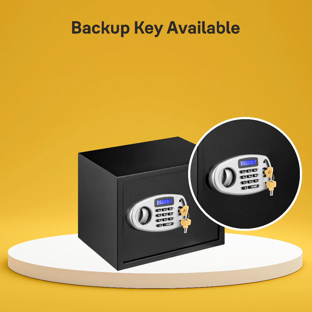 YSS/300/DB2 Home Security Safe locker with Pincode Access- Black - Image 5